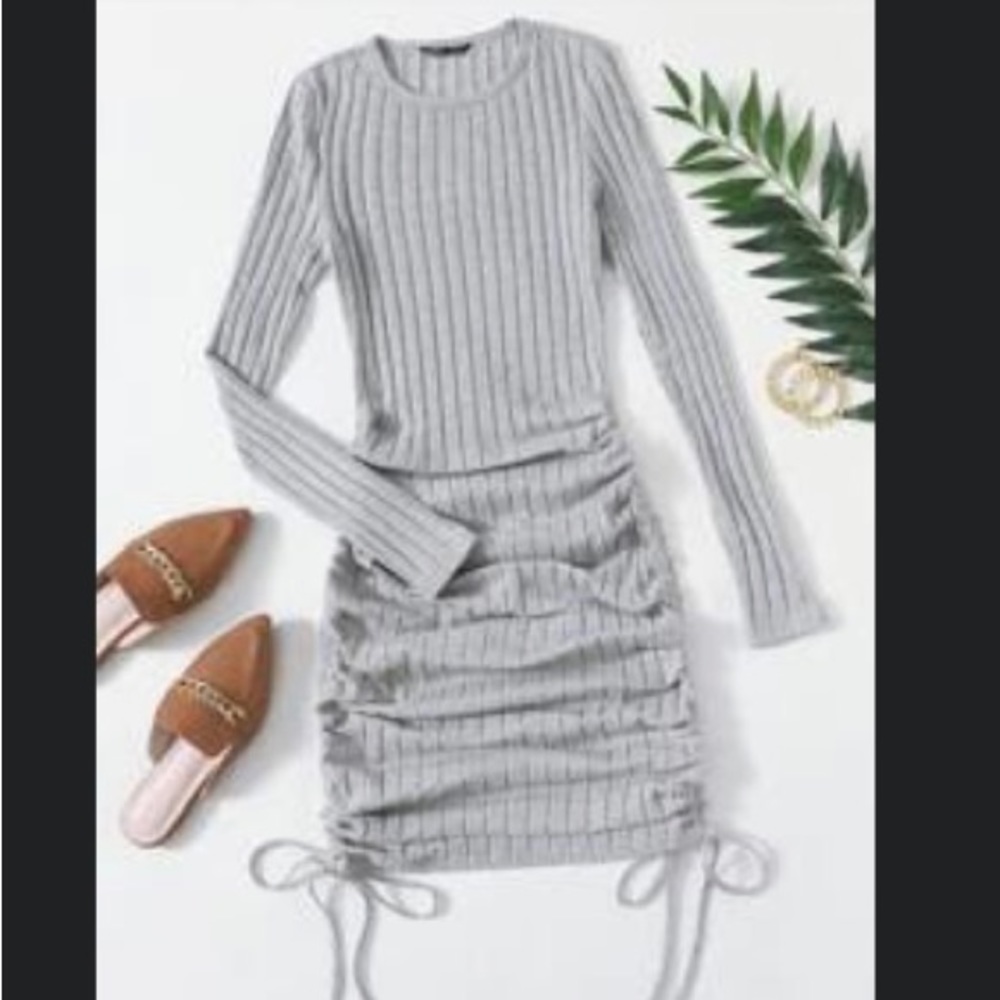 SHEIN grey dress, worn ONCE!